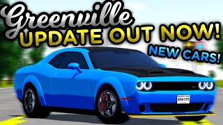 NEW GREENVILLE UPDATE RELEASING NOW  Greenville ROBLOX Live [upl. by Gere774]