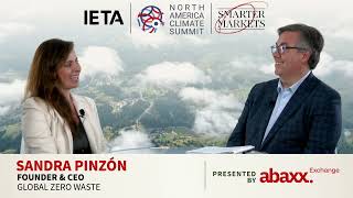 IETA North America Climate Summit 2024  Sandra Pinzón Founder amp CEO Global Zero Waste [upl. by Sandy]