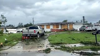 Hurricane Milton slams into Florida as a Category 3 [upl. by Asle]