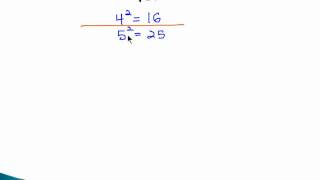 Pythagorean Theorem  Square Roots not perfect [upl. by Ocirrej]