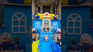 Minions Despicable Me Party Ideas in Pakistan minions despicableme [upl. by Akkin]