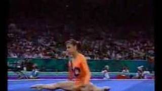 Monica Martin  1996 Olympics AA  Floor Exercise [upl. by Warwick]