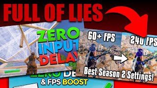 These Fortnite “Optimizations” Are Killing Your FPS [upl. by Riddle545]