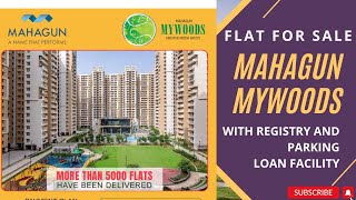 Mahagun Mywoods Flat For Sale 4BHK 2100 sqft Well Furnished [upl. by Aniz]