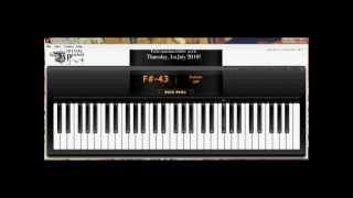 Virtual piano Winter sonata  First time [upl. by Gabel]