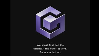 GameCube Startup  First Boot [upl. by Nnylram]