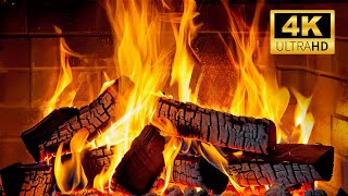 🔥Fireside Bliss Live 247 Cozy Fireplace Ambience with Crackling Fire Sounds [upl. by Onateag]