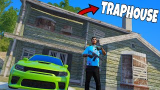 I Spent 24 Hours in The TRAP in GTA 5 RP [upl. by Draned]