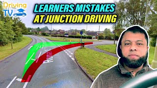 LEARNERS MISTAKES AT JUNCTION DRIVING [upl. by Tove323]