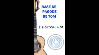 BT PAGODE E B G7 Cm A B7 85 BPM SHORTS [upl. by Gnemgnok770]