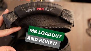 Veto Pro Pac MB Review And Tool Bag Tour Electricians Veto Pro Pac [upl. by Othella]