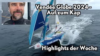 Vendée Globe 2024  Highlights der Woche [upl. by Brentt840]