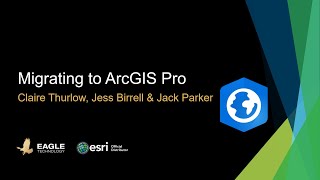 Migrating to ArcGIS Pro [upl. by Neelik]