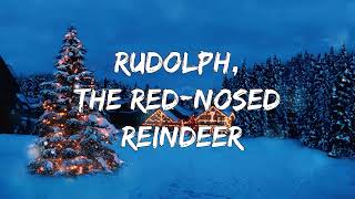 Rudolph The Red Nosed Reindeer  Gene Autry with Lyrics [upl. by Lowndes]