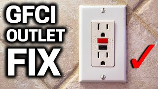 How to Replace a GFCI Outlet  Not Working [upl. by Weaver]