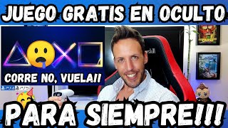 ¡¡¡CORRE JUEGO GRATIS EN OCULTO PS5PS4 PARA SIEMPRE🔥 [upl. by Annekcm]