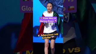 Super Mely Martinez vs Gloria Bravo  Mexico vs Chile [upl. by Harrietta898]