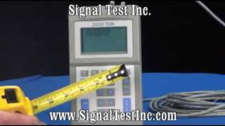 TDR Time Domain Reflectometer Part 4  TDR Measuring Cables Velocity Factor [upl. by Keven]