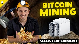 Bitcoin Mining erklärt Lohnt es sich deutsch amp Selbstexperiment [upl. by Pisarik804]