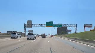 Plano TX to Garland TX Highway Drive Hwy 75 to 635 [upl. by Eixirt]