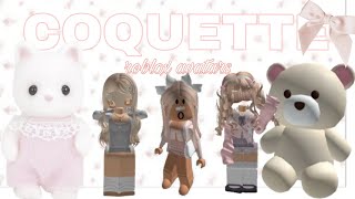 COQUETTE ROBLOX AVATARS UNDER 100 ROBUX [upl. by Ycinuq110]