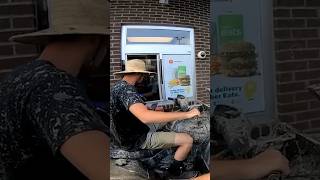 MCDONALDS DRIVE THRU ON FOUR WHEELERS [upl. by Dragon]