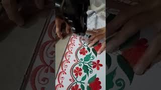 super embroidery machine machineembroidery sewing design rizwanalitv [upl. by Ditter]