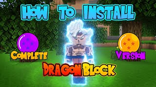 2024 How to Install Dragon Block C Complete Version  DBC 1485 [upl. by Avad]