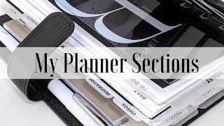 All About Planner Sections  How I Ended Up With Mine [upl. by Darsie]