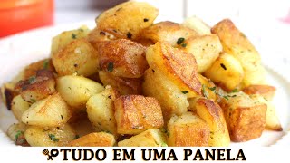 BATATA SALTEADA OU SAUTÉ  RECEITAS QUE AMO [upl. by Tudor156]