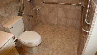 Handicap Bathroom Remodelingwmv [upl. by Ledairam]