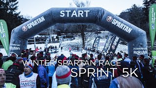 Winter Spartan Race 2020  SPRINT Elite [upl. by Blaze846]