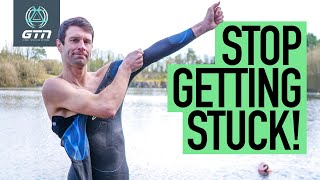 How To Put On A Wetsuit Properly [upl. by Ylram161]