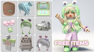 HURRY GET NEW CUTE FREE ITEMS amp HAIRS 💚🥰  CODES 2024 [upl. by Aelahs]