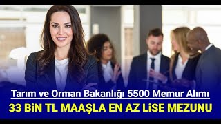 Tarım ve Orman Bakanlığı KPSS 20244 tercihleri 5500 memur alımı başvurusu nasıl yapılır [upl. by Feliks]