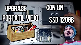 Actualizar portátil viejo con un SSD  LENOVO 3000 N200 😎🛠 [upl. by Las]