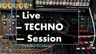 Live TECHNO session [upl. by Cointon]