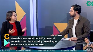 Entrevista con Yesenia Nava sobre la Consulta Infantil y Juvenil [upl. by Ardua]