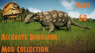 JWE2 Accurate Dinosaur Mod Collection Part 68 [upl. by Ativak436]