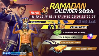 Free Fire Ramadan Event 2024  RAMADAN EVENT Free Fire 2024  OB43 New SELECTED theme Collection [upl. by Bartlett]