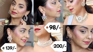 SUPER Affordable Jewellery Haul  Indian Brands [upl. by Blynn]