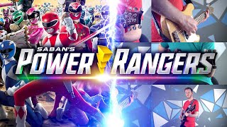 EVERY Power Rangers Theme Song on Guitar [upl. by Jami944]