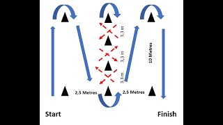 illinois agility test [upl. by Ojillib338]