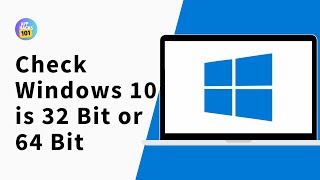 How to Check Windows 10 is 32 bit or 64 bit  tell If Your Computer is 32 or 64bit Windows [upl. by Nnire]