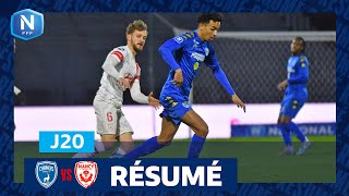 J20 I Chamois Niortais  AS Nancy Lorraine 21 le résumé I National FFF 20232024 [upl. by Akinihs]