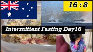 168 Intermittent fasting day16 nivikavlogs weightlossjourney indianinaustralia dailyvlog [upl. by Suoivatra213]