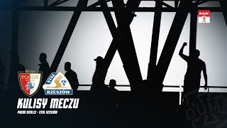 KULISY  Pogoń Siedlce  Stal Rzeszów 8 kolejka Betclic 1 Ligi 1092024 [upl. by Atalayah]