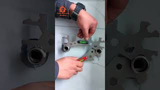 Multifunctional Wrench Bend Angle Leveling Wrench 🛠️ plumbingservices tools plumbing shorts [upl. by Adyahs]