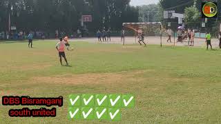 Don Bosco knock Out football tournament2 round DBS Bisramganj vs South United [upl. by Evanne962]