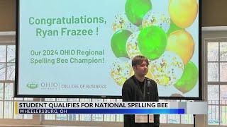 Wheelersburg student makes it to national spelling competition [upl. by Weinhardt]